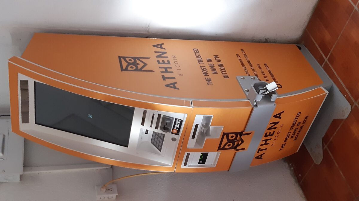 Cajero Bitcoin Athena El Salvador