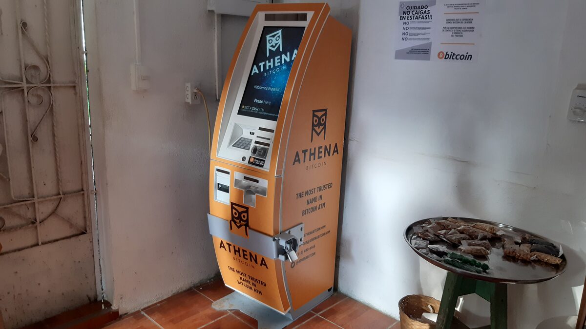 Cajero Bitcoin El Zonte, El Salvador