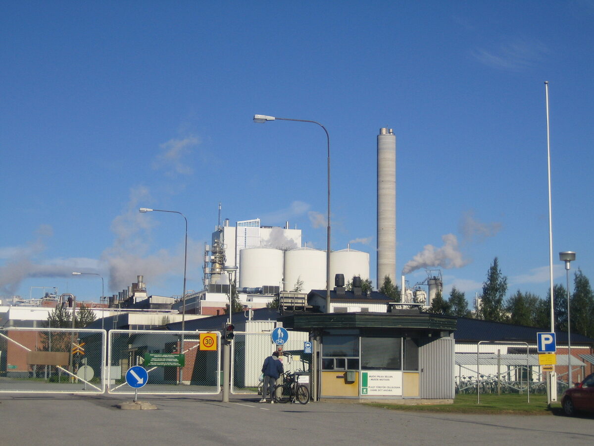 Jakobstad paper factory