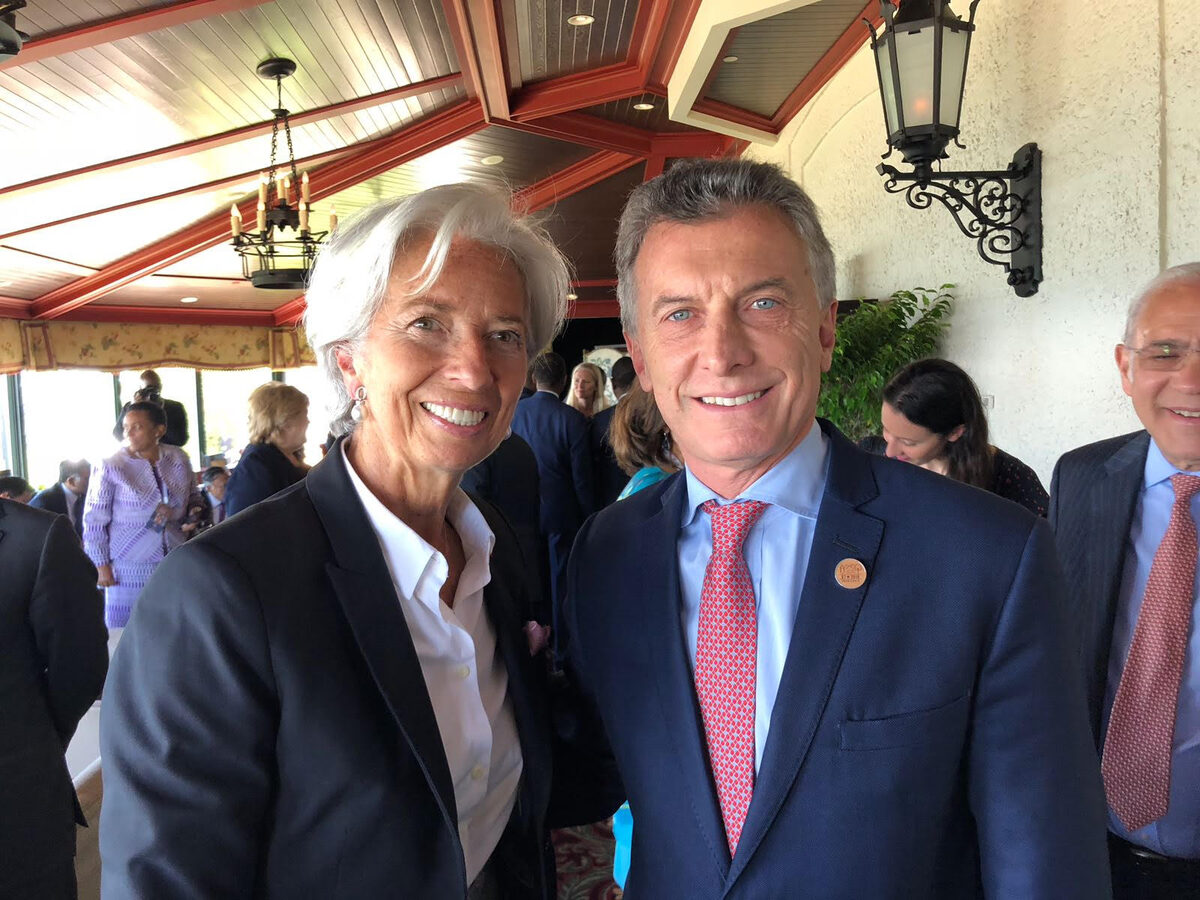 валютный кризис Аргентины — Macri with Lagarde