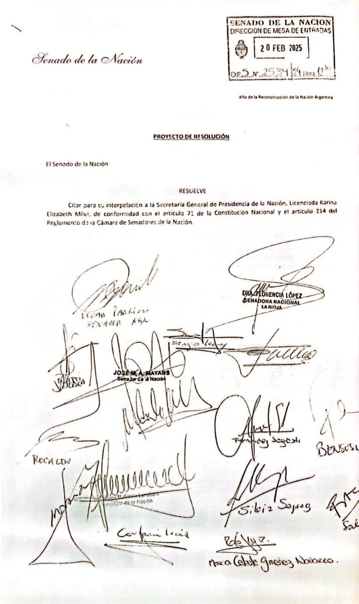 Proyecto de resolución